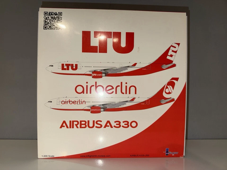 Inflight200 Air Berlin Airbus A330-200 D-ABXF IF332AB001 (gear Damage) - Bild 1 von 4