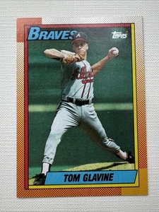 ⭐🦄 Tarjeta de béisbol 1990 Topps - Tom Glavine #506 MLB - Atlanta Braves Salón de la fama - Imagen 1 de 2