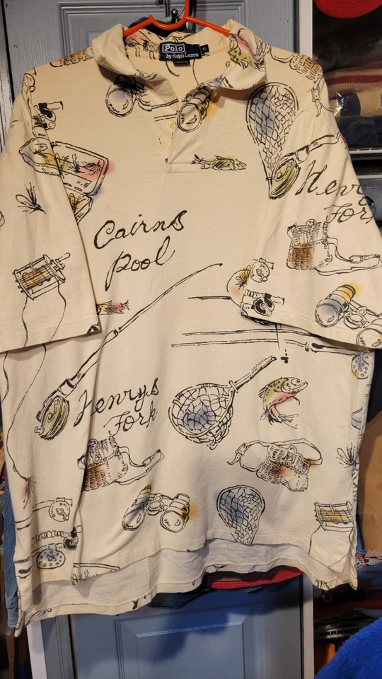vintage ralph lauren shirt xl Henry Fork - Image 1 of 3