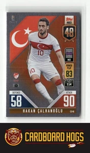 2022-23 Match Attax Road to UEFA #CD48 Hakan Calhanoglu Turkey Silver Foil - Picture 1 of 2