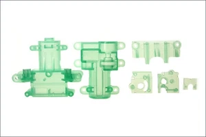 Carcasa servo Kyosho #MVF4CG MiniZ verde transparente - Imagen 1 de 1