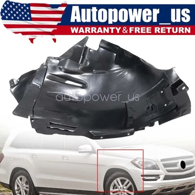 2926900130 guardabarros delantero del lado del pasajero para Mercedes Benz GL450 GL350 2016 Foto 1 de 4