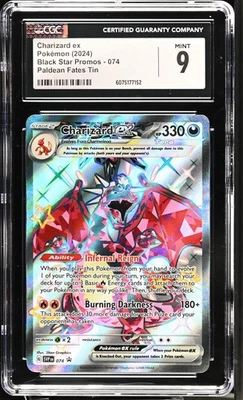 CGC 9 Charizard ex 074 Sv: Scarlet & Violet Promo Cards Holo - Image 1 of 4