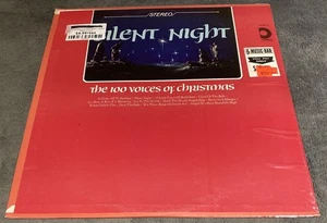 The 100 Voices Of Christmas - Silent Night -  1968 Design Records LP NEW SEALED - Imagen 1 de 2
