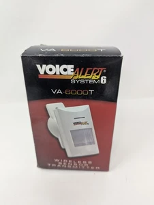 Voice Alert System 6 VA-6000T Wireless Infrared Motion Sensor Transmitter, New - Picture 1 of 3