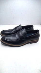 Nunn Bush Carmelo Moc Toe Penny Loafers Men's Size 10.5 Black/Noir - Picture 1 of 11