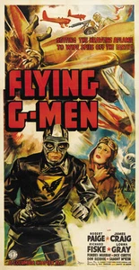 Impresión de póster de película serie de culto de Robert Paige Flying G-Men (1939)  - Imagen 1 de 1
