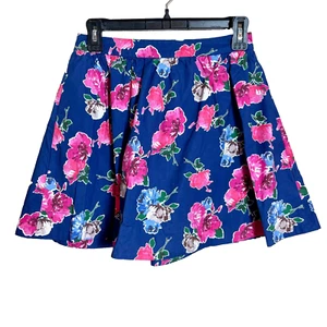 kate spade new york Mini Skater Skirt Girls Size 14 Blue Floral Skirt The Rules - Picture 1 of 11