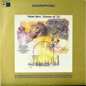 Peter Nero Summer of '42 LP Vinyl Quadraphonic Record 1972 on Columbia CQ31105 - Picture 1 of 4