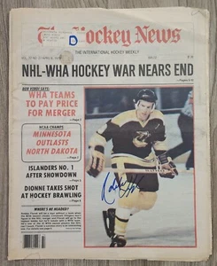 Robbie Ftorek signiert The Hockey Nachrichten Magazin Zeitung 4/6/79 Stingers RAD - Bild 1 von 1