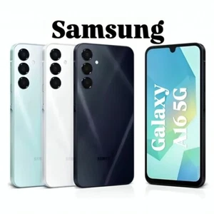New Samsung Galaxy Mobilephone A16 5G / 4G 128GB Unlocked Android Smartphone NFC - Afbeelding 1 van 30
