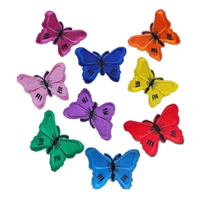 Butterfly embroidered Patches sew iron on Patch for clothes finest embroidery - Picture 1 of 14