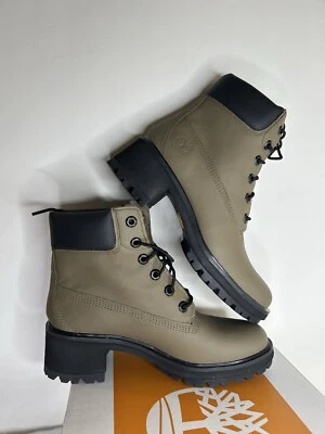 Timberland Kinsley Boots Black Olive TB0A437T327 US Size 8 NIB Winter - Image 1 of 4