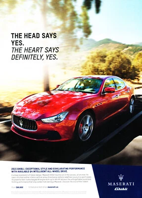 MASERATI CAR magazine promo ad #07 "NOT A CAR" 2015 - Image 1 of 2