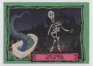 1990 Dart Beetlejuice Cartoon The Thing in the Tub #58 0b6