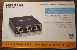 Netgear Business 5-port Gigabit Ethernet Unmanaged Switch GS105 - Picture 1 of 3