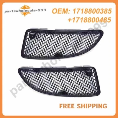 1718800385 双前罩格栅盖适用于梅赛德斯 R171 SLK280 SLK300 05-11 — 第 1/4 张图片