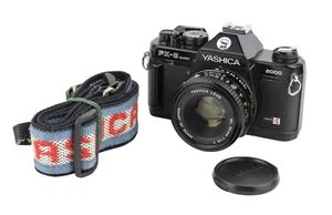 Yashica FX-3 Super 2000 35mm film camera reflex analogica FX3 ML kit 7605684 - Imagen 1 de 14