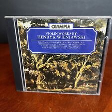 Violin Works by Henryk Wieniawski CD Olympia 1989 Recorded in Poland Op. 4 10 22