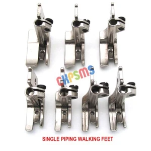 7SET GLATTE UNTERE ROHRROHRE WANDERFÜSSE passend für JUKI CONSW SINGER WALKING FUSS - Bild 1 von 5