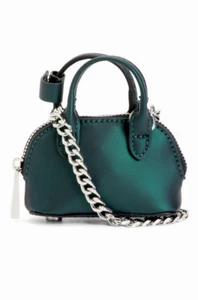 Original ZARA mini bowling bag fashion bag green Women Girls Fashion Branded Bag - Picture 1 of 4