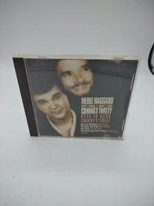 MERLE HAGGARD AND CONWAY TWITTY - BACK TO BACK - COUNTRY'S FINEST - CD  - Bild 1 von 3