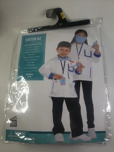 Doctor 8 PCS Child Amazing Me Doctor Kit Halloween Costume Kit Size Small 4-6  - Picture 1 of 6