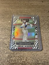 2022 Panini Select Zebra SSP Bryce Harper Base Phillies All Star #74
