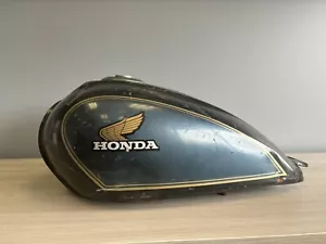 Honda Cx 500 C PC01 79-84 Blue Fuel Tank - Picture 1 of 11