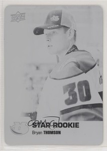 2019-20 Upper Deck CHL Star Rookie SP Printing Plate Black 1/1 Bryan Thomson z1b