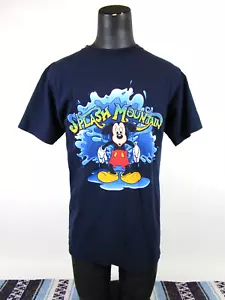 Vtg 90's Disney World Mickey Mouse Splash Mountain "I Survived" T Shirt Size M - Picture 1 of 12