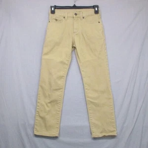 US Polo Assn Khaki Slim Fit Five Pocket Chinos Pants kids Size Medium - Picture 1 of 14
