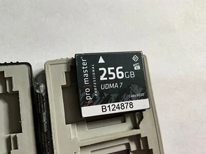 1pcs 256GB Pro Master for high end CF DSLR NIKON CANON cameras - Picture 1 of 5