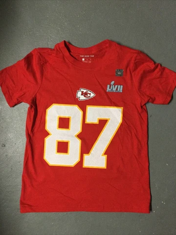 NEW Youth Nike Travis Kelce #87 Kansas City Chiefs Jersey Shirt s m l xl Cover