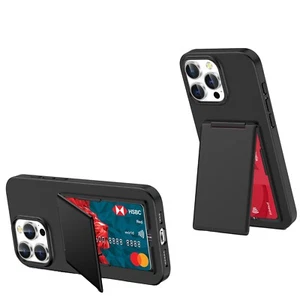 For iPhone 16 Pro Max 15 14 13 12 11 Shockproof Wallet Case Cover with Kickstand - Picture 1 of 17