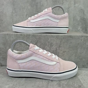 Vans Old Skool Rosa Entrenadores Talla UK 4 Rosa Gamuza Lona Gimnasio Informal Patín 507452 - Imagen 1 de 15