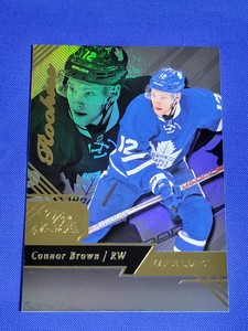 2016-17 Fleer Showcase Connor Brown Flair Showcase Row 0 Rookies RC #49
