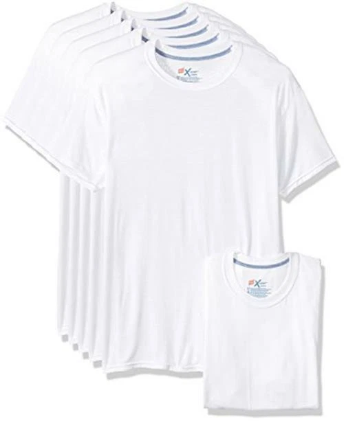 Paquete de 5 Hanes X-Temp Comfort Cool cuello redondo tallas surtidas, colores  Foto 1 de 1