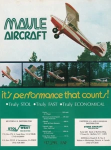 1973 Maule Aircraft annuncio 2/4/2024aa - Foto 1 di 1