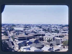 Vtg 1950s 35mm slide - Manila, Philippines Aerial View - Picture 1 of 1