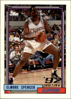 1992-93 Topps #300 Elmore Spencer RC - NM - Image 1 of 2