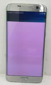 Samsung Galaxy S7 Edge G935F 32GB SOLD AS IS/Crack screen/Crack back/Faulty LCD - Picture 1 of 4