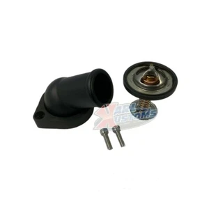 LS Black Aluminum 45 Degree Swivel Water Neck Housing W/ Thermostat LS1 LS2 LS3 - Picture 1 of 3