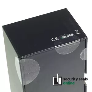 Large Clear Round 40mm Stickers Packing Evident Security Seal VOID Labels - Picture 1 of 3