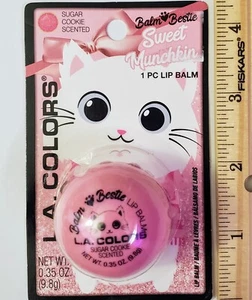 L.A. Colors Sugar Cookie Cat Balm Bestie Lip Balm, 0.35 Oz. - Picture 1 of 6