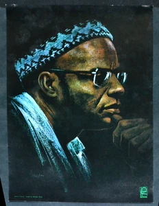 1980 Poster Originale Cubano. Anticolonialismo. Congo Amilcar Cabral. Africa. Storia - Foto 1 di 7