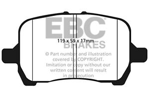 EBC Brakes DP31763C Redstuff Ceramic Low Dust Brake Pads