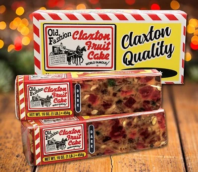 Pastel de frutas Claxton 2-1 lb. Dark - Enviado directamente desde Claxton Bakery, Inc. Foto 1 de 4