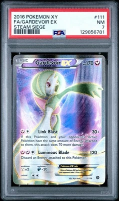 2016 POKEMON STEAM SIEGE GARDEVOIR EX #111 PSA 7 NM #129856781 - Image 1 of 2