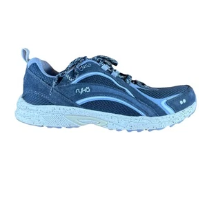 Ryka Sky Walk Trail blaue Damen-Wanderschuhe aus Mesh Größe 8,5 M - Bild 1 von 7